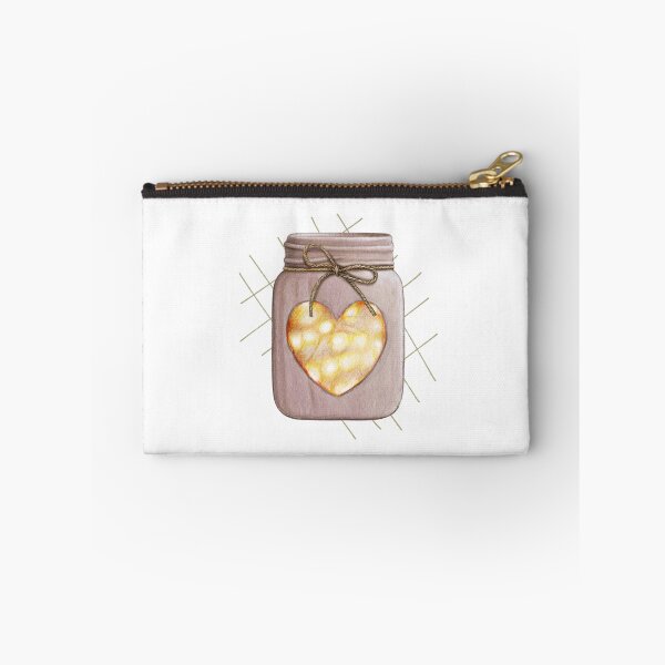 Item preview, Mason jar with flowers designed and sold by Nice En.