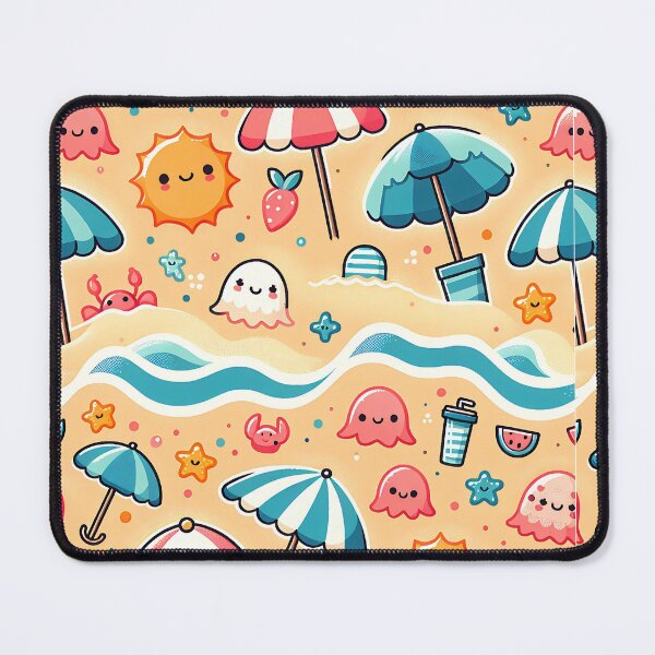 Item preview, Cute Fun Beach Umbrella Pattern designed and sold by PurplePajamas.