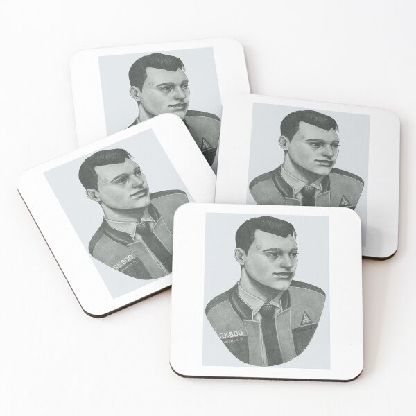 Item preview, Connor from Cyberlife (B&W)  designed and sold by Gh0stCookies.