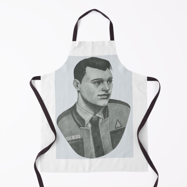 Item preview, Connor from Cyberlife (B&W) designed and sold by Gh0stCookies.