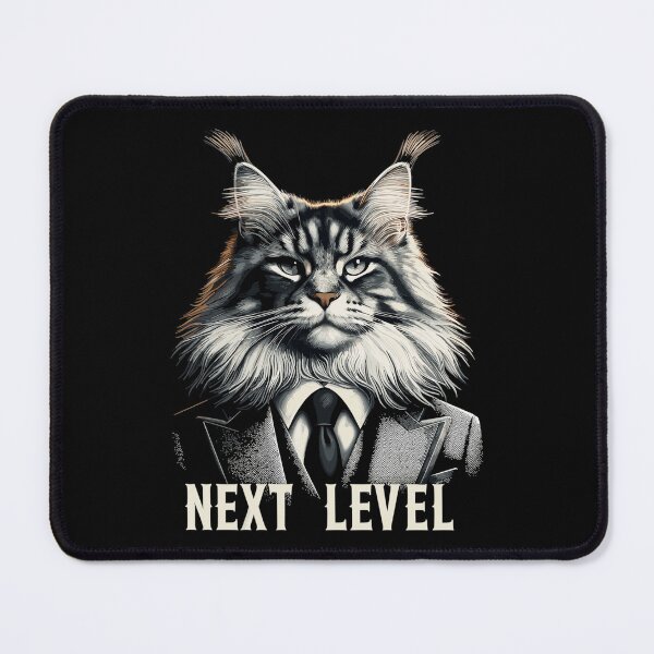 Item preview, Maine Coon Cat Next Level Suit Success Gift designed and sold by Pineapple-Tree.