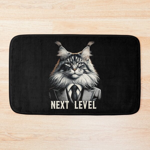 Item preview, Maine Coon Cat Next Level Suit Success Gift designed and sold by Pineapple-Tree.
