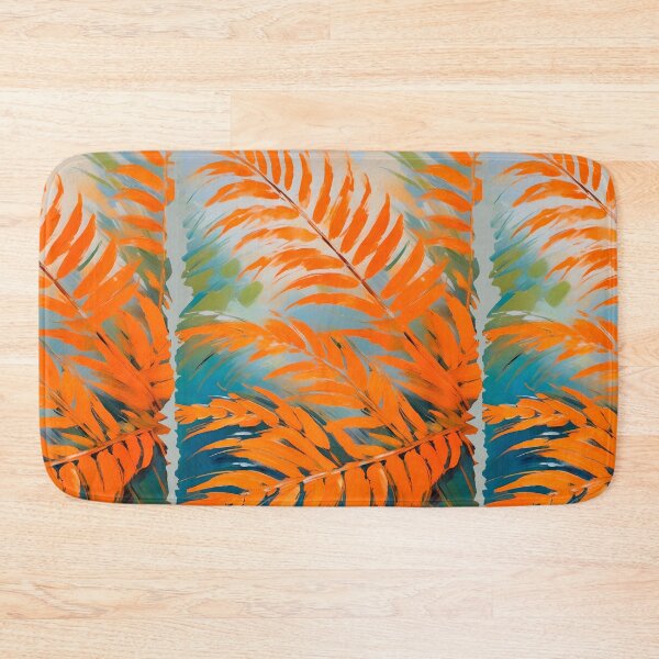 Item preview, Orange Frond painted in watercolor designed and sold by lonelymoony.