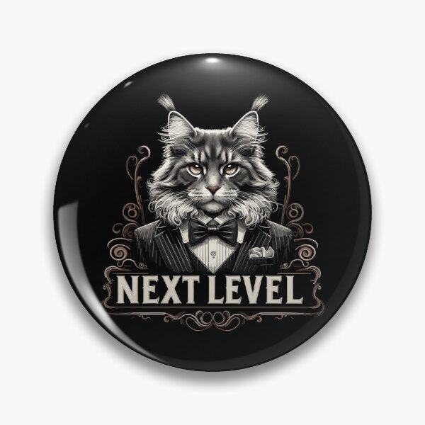 Item preview, Maine Coon Cat Next Level Suit Success Gift designed and sold by Pineapple-Tree.