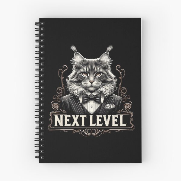 Item preview, Maine Coon Cat Next Level Suit Success Gift designed and sold by Pineapple-Tree.