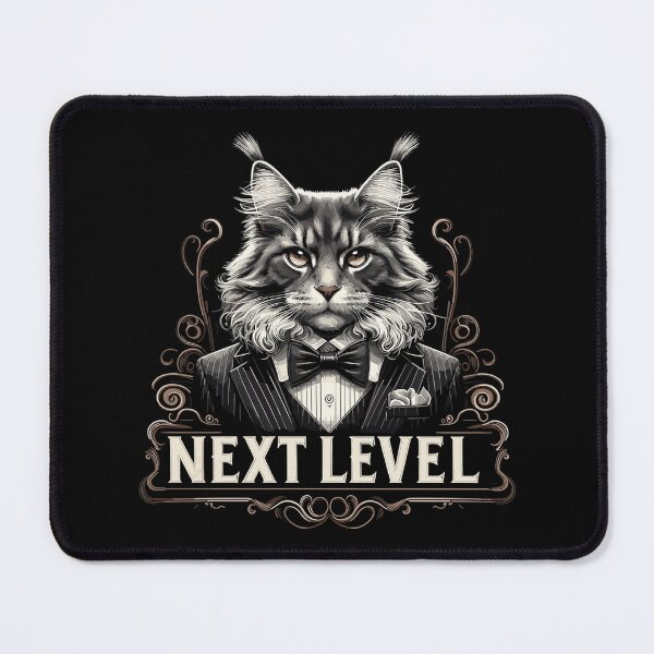 Item preview, Maine Coon Cat Next Level Suit Success Gift designed and sold by Pineapple-Tree.
