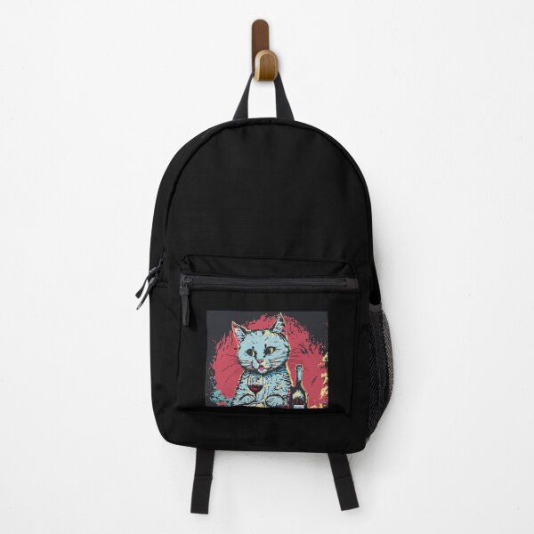Item preview, Cats and wine designed and sold by Knautschibert.