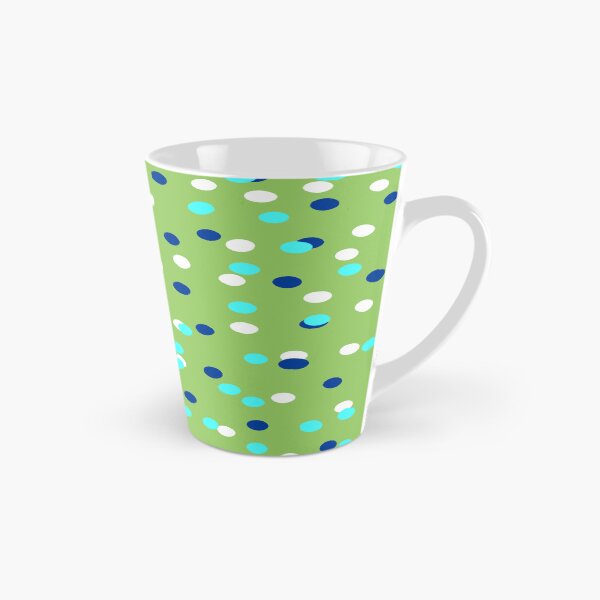 Item preview, Blue And White Poke a Dot With Green Background designed and sold by Rainbowland123.