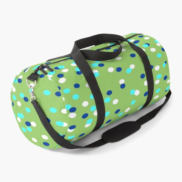 Item preview, Blue And White Poke a Dot With Green Background designed and sold by Rainbowland123.