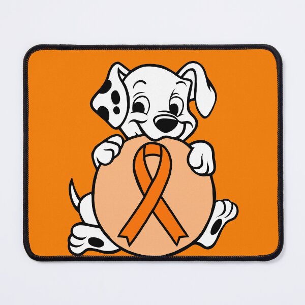 Item preview, Dalmatian Puppy with Awareness Ribbon Ball (Orange) designed and sold by CaitlynConnor.