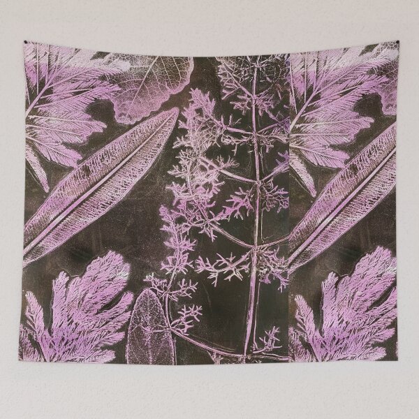 Item preview, Spanish Botanicals Monoprint designed and sold by vallisrowe.