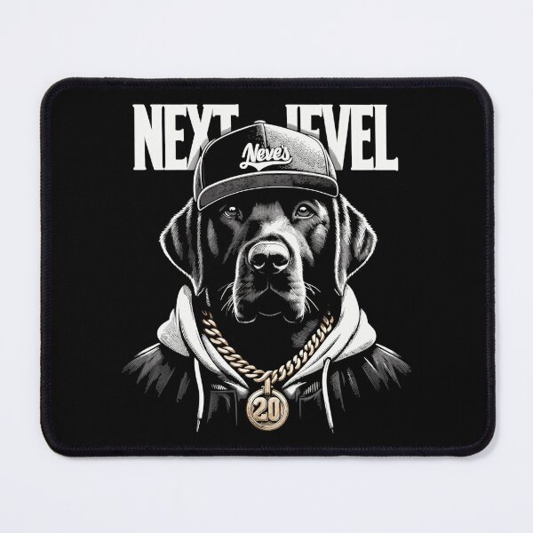 Item preview, Black Labrador Gangster Next Level Dog Gift designed and sold by Pineapple-Tree.