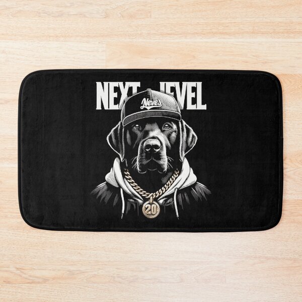 Item preview, Black Labrador Gangster Next Level Dog Gift designed and sold by Pineapple-Tree.