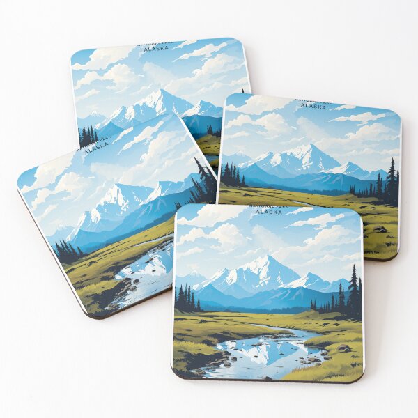 Item preview, Denali National Park Alpine Majesty designed and sold by NeuralVibe.