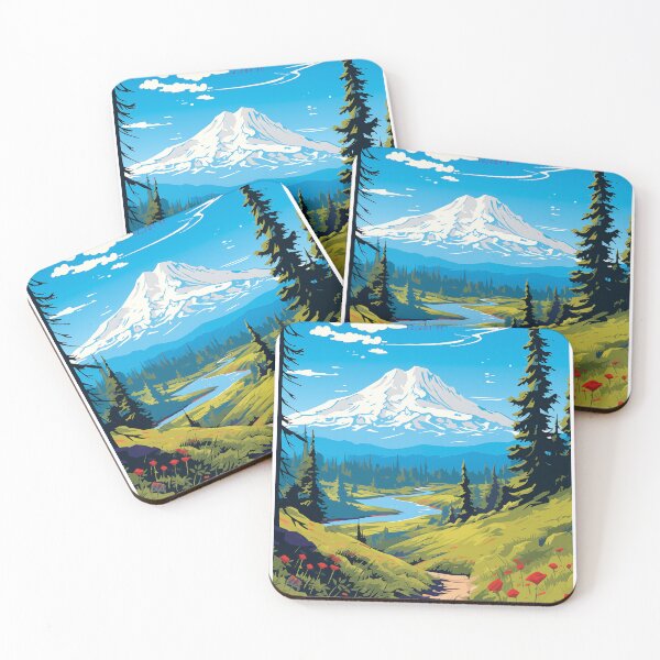 Item preview, Mount Adams Cascade Majesty designed and sold by NeuralVibe.