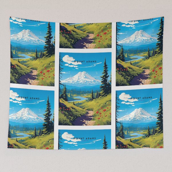 Item preview, Mount Adams Cascade Majesty designed and sold by NeuralVibe.