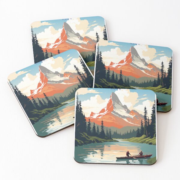 Item preview, Mount Assiniboine Alpine Adventure designed and sold by NeuralVibe.