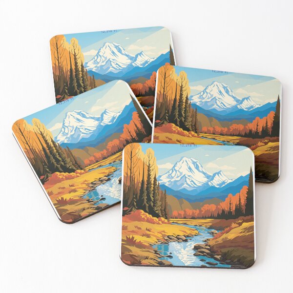 Item preview, Mount Aoraki Alpine Majesty designed and sold by NeuralVibe.