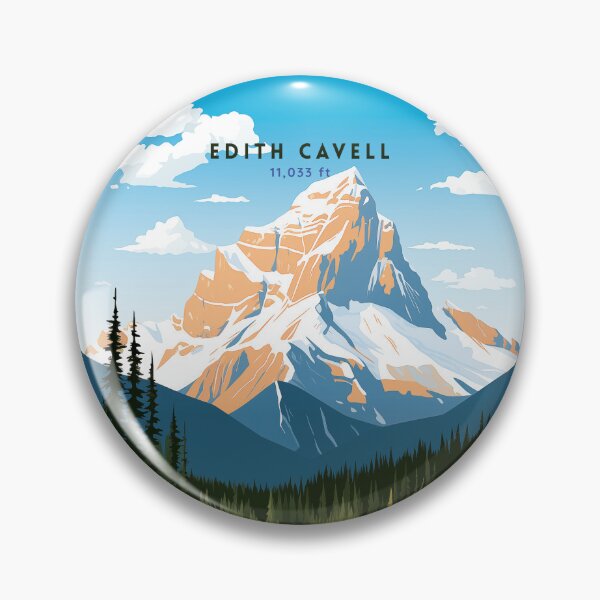 Item preview, Mount Edith Cavell Alpine Elegance designed and sold by NeuralVibe.