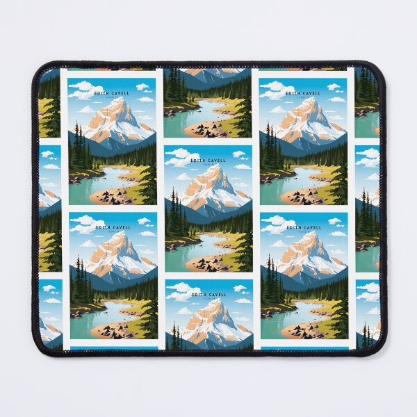Item preview, Mount Edith Cavell Alpine Elegance designed and sold by NeuralVibe.