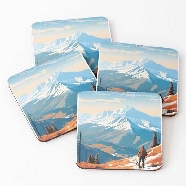 Item preview, Mount Elbert Colorado Summit designed and sold by NeuralVibe.