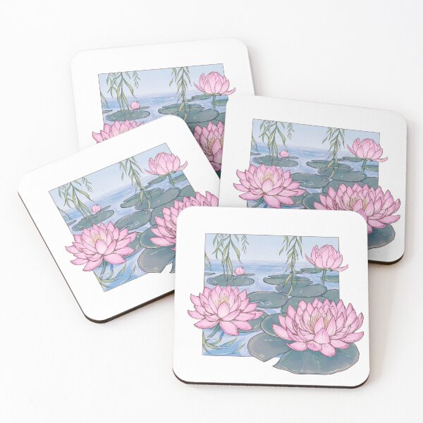 Item preview, Midsummer Night Water Lily designed and sold by inkythoughts.