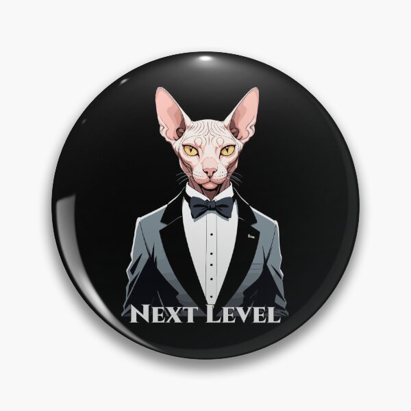 Item preview, Sphynx cat fancy suit tuxedo level gift designed and sold by Pineapple-Tree.