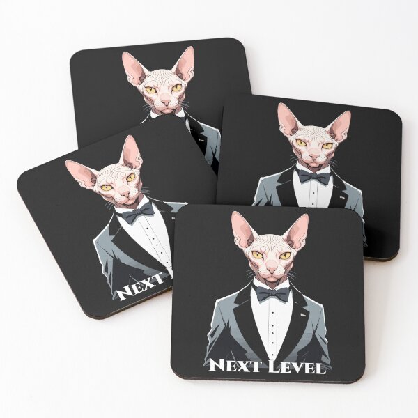 Item preview, Sphynx cat fancy suit tuxedo level gift designed and sold by Pineapple-Tree.