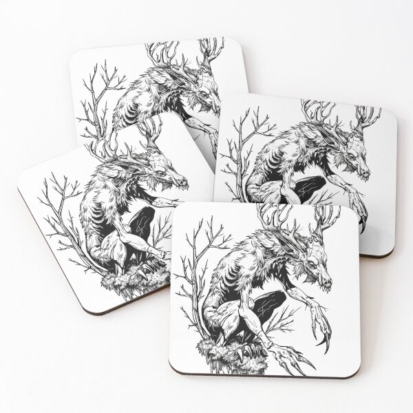 Item preview, Wendigo Line Art designed and sold by chi3-jp.