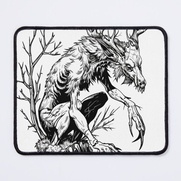 Item preview, Wendigo Line Art designed and sold by chi3-jp.