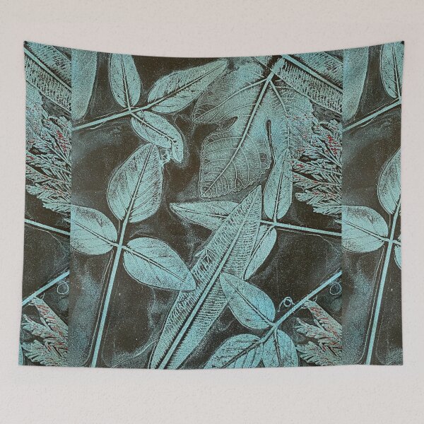 Item preview, Spanish Botanicals Monoprint  designed and sold by vallisrowe.