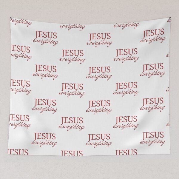 Item preview, Jesus Everything,Christian Symbol, Bible Verse ,Christian Gospel Quotes, Inspirational  Christian Woman Design, designed and sold by mattlee20.