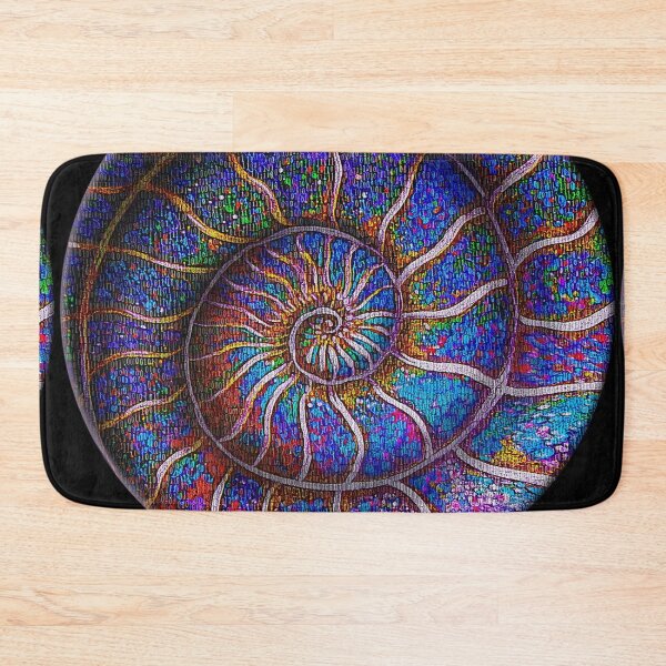 Item preview, Binary Ammonite Fossil Art designed and sold by oz10.