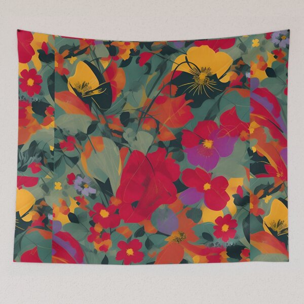 Item preview, Trendy Floral Pattern  designed and sold by Nikola Eftimov.