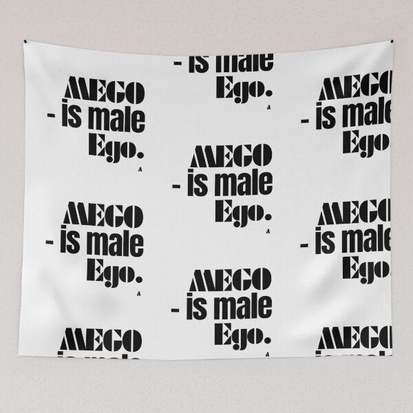 Item preview, MEGO – is male ego. designed and sold by Finds.