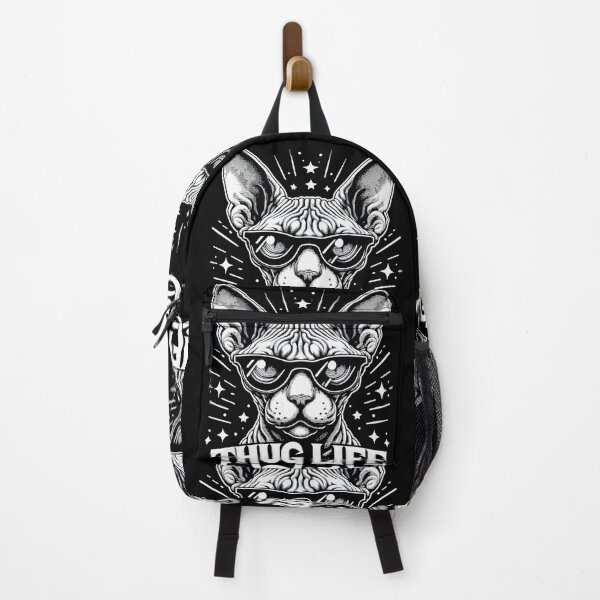 Item preview, Sphynx cat cool gangster life gift designed and sold by Pineapple-Tree.