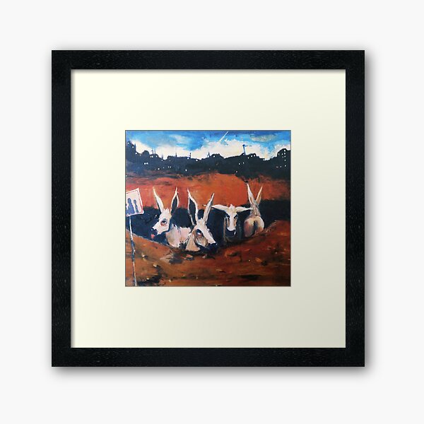 Ass Hole Framed Art Print