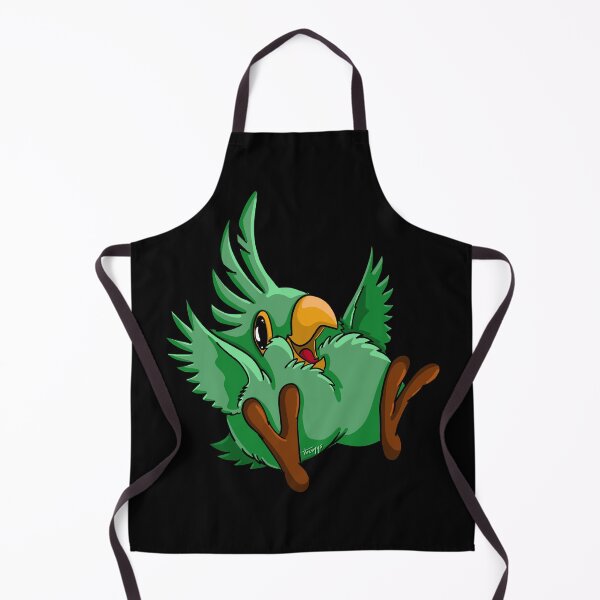 Item preview, green parrot designed and sold by Themys24.