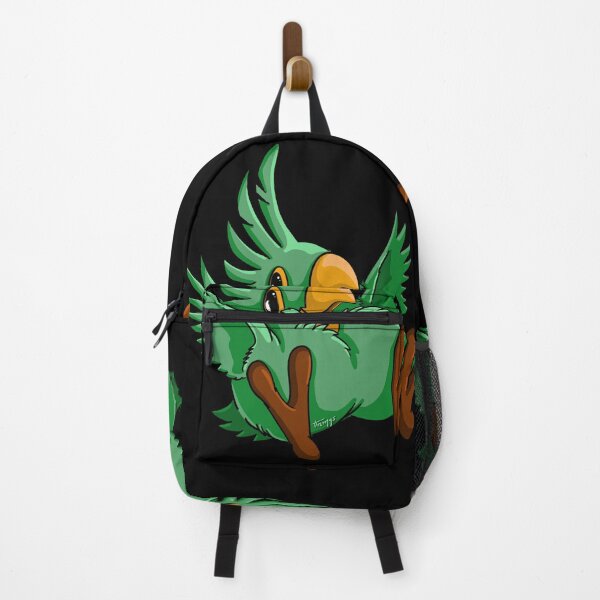 Item preview, green parrot designed and sold by Themys24.