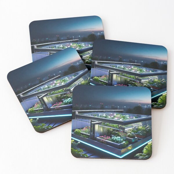 Item preview, Urban Oasis: Rooftop Garden in the City designed and sold by GrizzlyCollective.