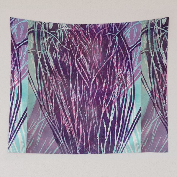 Item preview, Witches Hair Layered Monoprint designed and sold by vallisrowe.