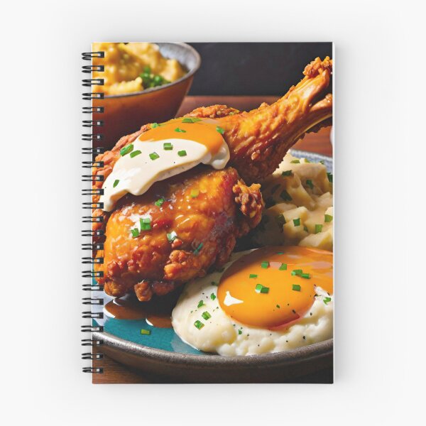 Item preview, Comfort Feast: Fried Chicken, Egg, and Mash designed and sold by GrizzlyCollective.