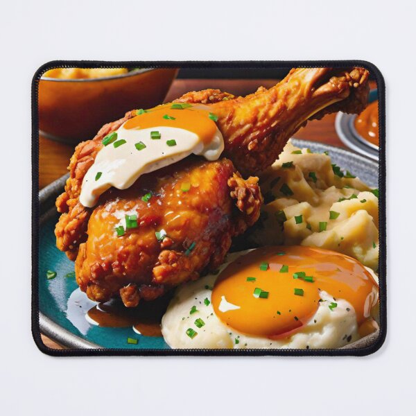 Item preview, Comfort Feast: Fried Chicken, Egg, and Mash designed and sold by GrizzlyCollective.