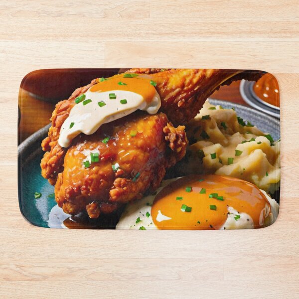 Item preview, Comfort Feast: Fried Chicken, Egg, and Mash designed and sold by GrizzlyCollective.