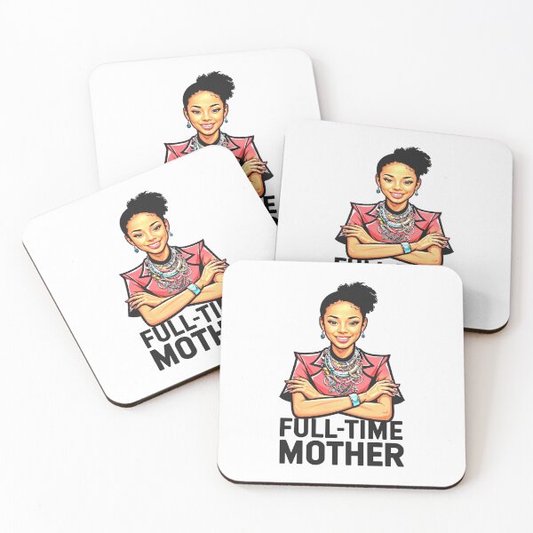 Item preview, Full-Time Mother: A Portrait in Red, Orange, and Blue designed and sold by SplashTastic.