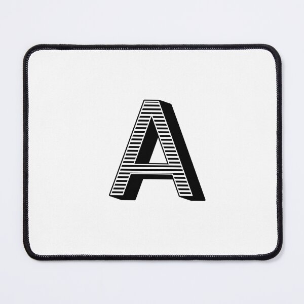 Item preview, Striking Stripes - Letter A Capital Letters - Stripe Typography Collection designed and sold by uncoXab.