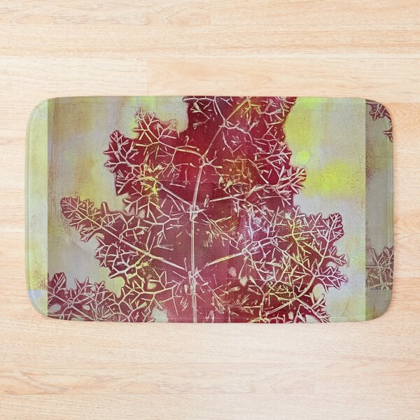 Item preview, Green Fennel Monoprint  designed and sold by vallisrowe.
