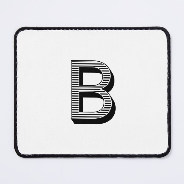 Item preview, Striking Stripes - Letter B Capital Letters - Stripe Typography Collection designed and sold by uncoXab.