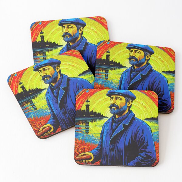 Item preview, Man with Sausage: A Simple Pleasure designed and sold by GrizzlyCollective.