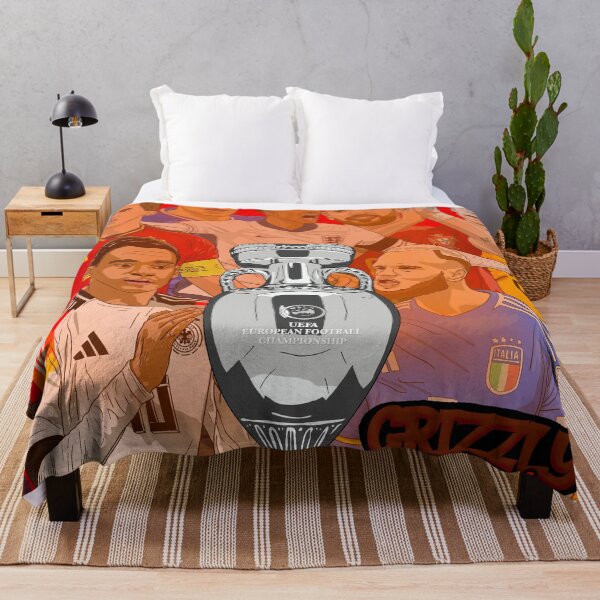 Item preview, Euro championship football design designed and sold by GrizzlyCollective.